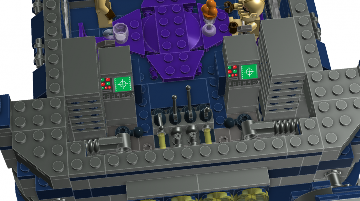 LEGO MOC - In a galaxy far, far away... - General's warship 'Eagle-owl'