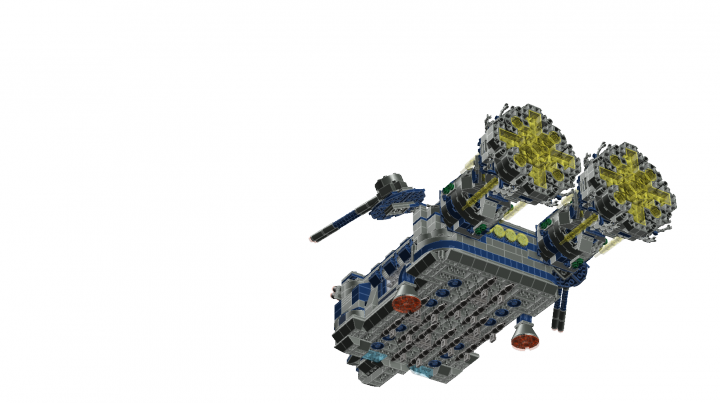 LEGO MOC - In a galaxy far, far away... - General's warship 'Eagle-owl'