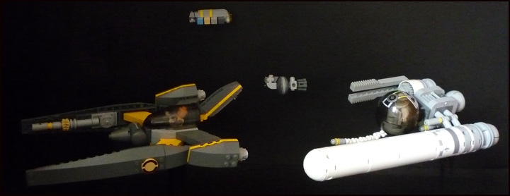 LEGO MOC - In a galaxy far, far away... - Pursuit
