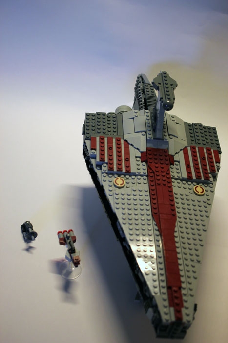 LEGO MOC - In a galaxy far, far away... - Acclamator I-class assault ship