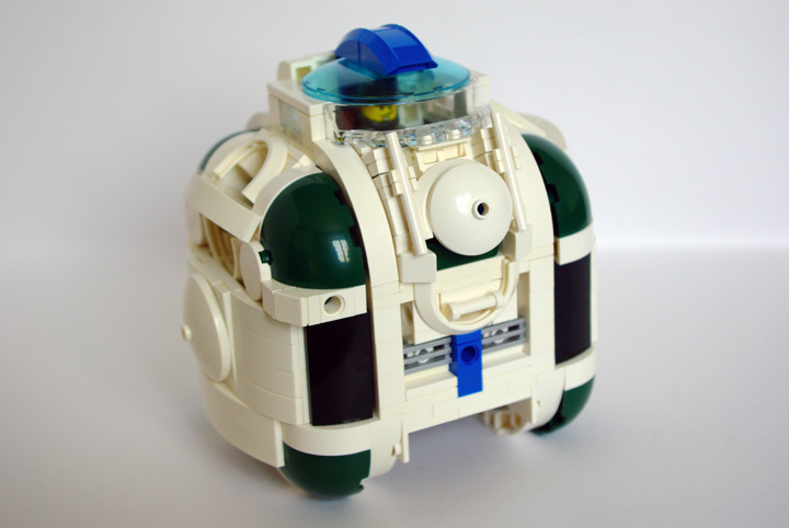 LEGO MOC - In a galaxy far, far away... - One man spaceship 'Izida-6'