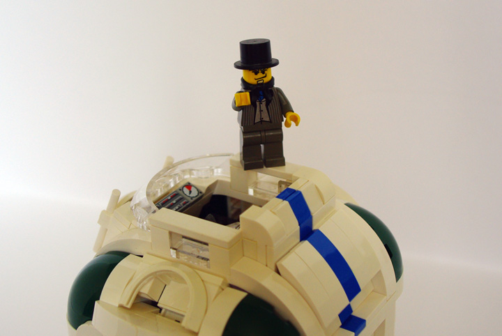 LEGO MOC - In a galaxy far, far away... - One man spaceship 'Izida-6'