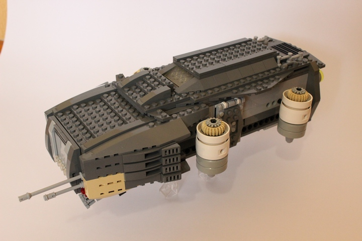 LEGO MOC - In a galaxy far, far away... - Rapid Response patrol spaceship Scorpio RR-4