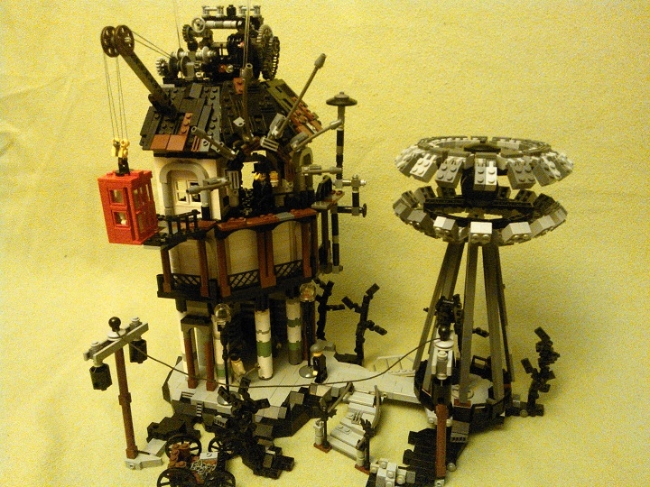 LEGO MOC - Because we can! - Wireless Electricity: общий план