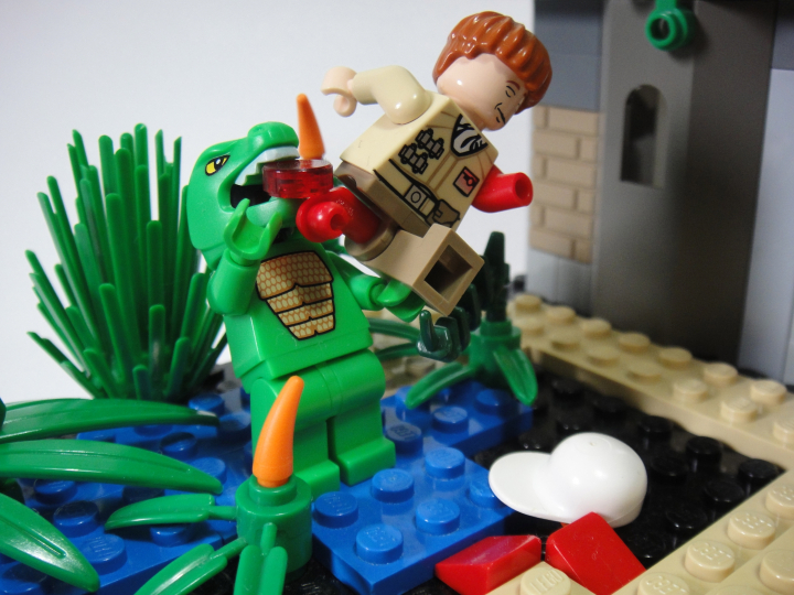 LEGO MOC - Heroes and villians - Arkham Asylium