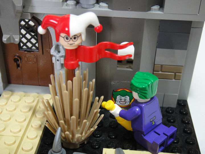LEGO MOC - Heroes and villians - Arkham Asylium