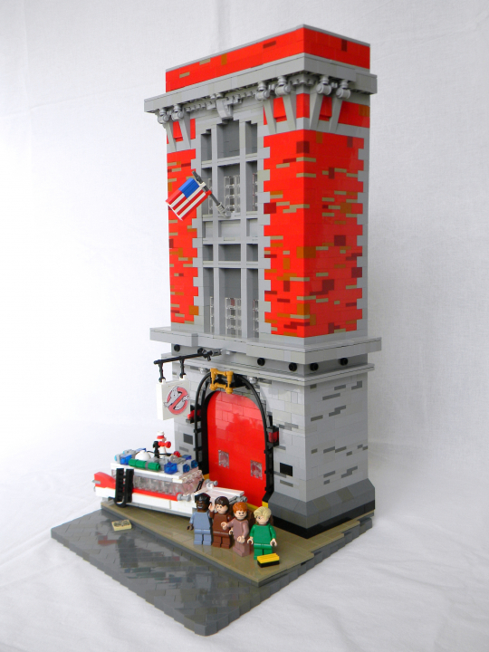LEGO MOC - Heroes and villians - Ghostbuster's firehouse!: If there's something strange in your neighborhood<br />
<br />
Who you gonna call?<br />
<br />
GHOSTBUSTERS!<br />
<br />
If there's something weird and it don't look good<br />
<br />
Who you gonna call?<br />
<br />
GHOSTBUSTERS!