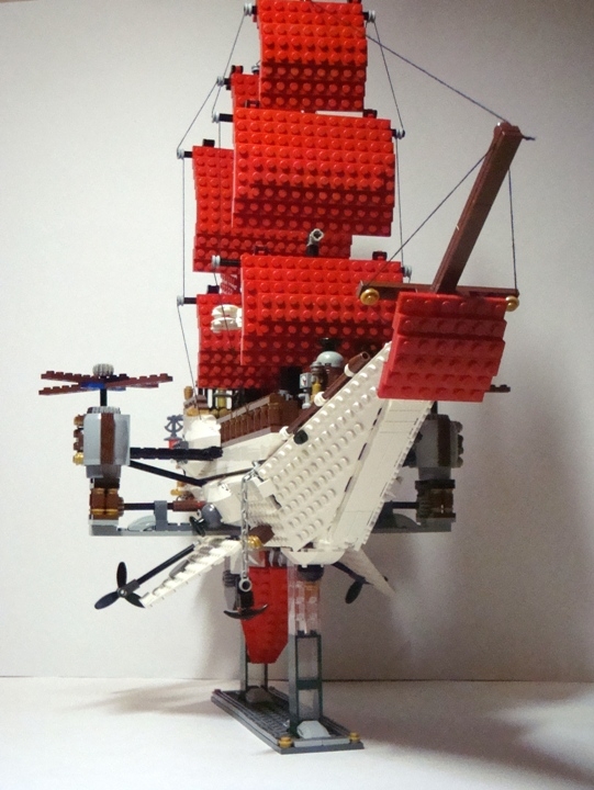 LEGO MOC - Steampunk Machine - Steampunk styled 'Scarlet Sails': Последнее фото.