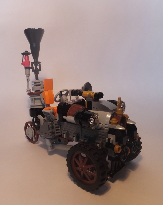 LEGO MOC - Steampunk Machine - rolls royce: Компания Rolls-Royce, это роскошь вкус и внимание к мелочам. В этой марке автомобилей делается практически все в ручную.
