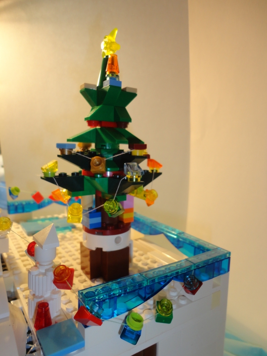 LEGO MOC - New Year's Brick 2014 - В гостях у Дедушки Мороза