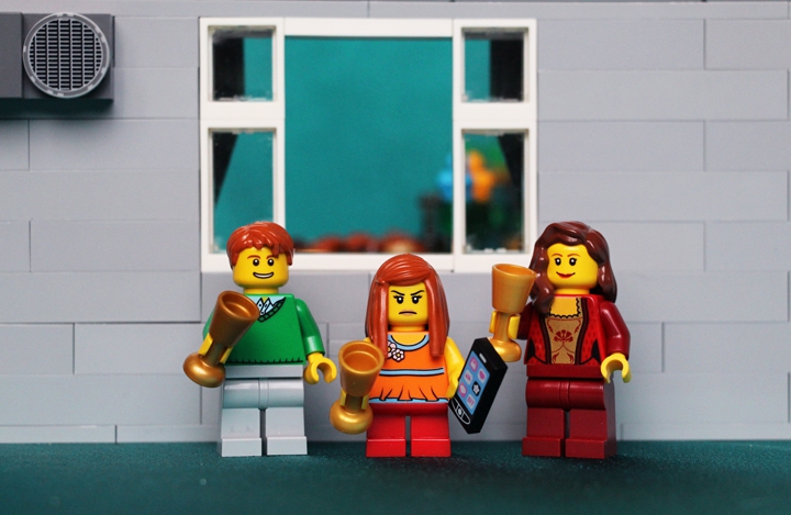 LEGO MOC - New Year's Brick 2014 - Новогоднее чудо