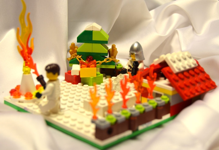 LEGO MOC - New Year's Brick 2014 - Олимпийский Новый Год