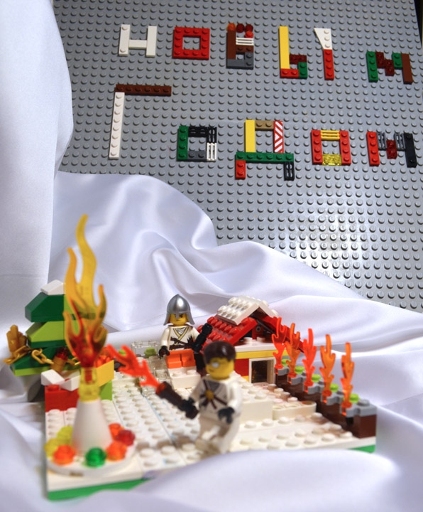 LEGO MOC - New Year's Brick 2014 - Олимпийский Новый Год