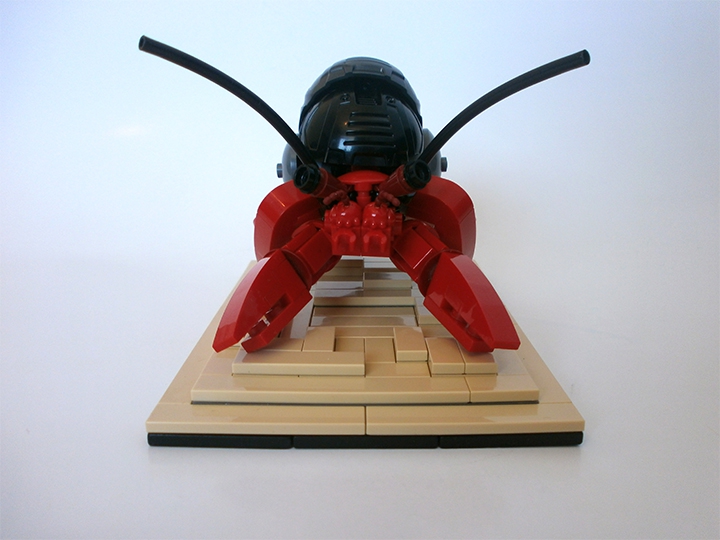 LEGO MOC - 16x16: Animals - Hermit crabs.
