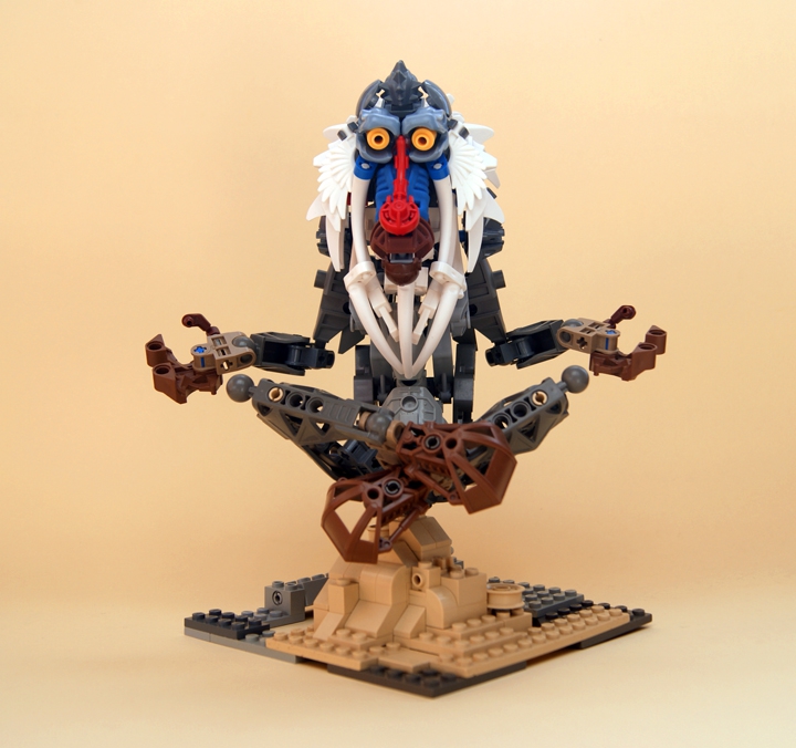 LEGO MOC - 16x16: Character - Rafiki: другой поворот