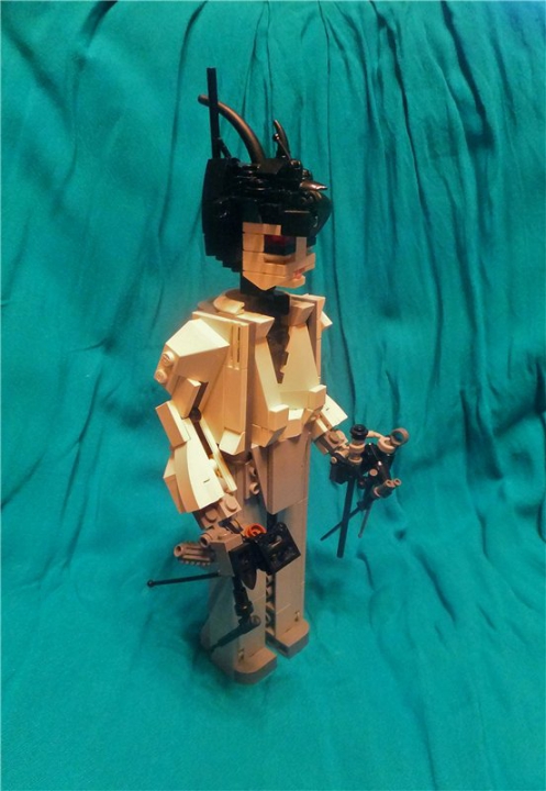 LEGO MOC - 16x16: Character - Edward Scissorhands: В полный рост