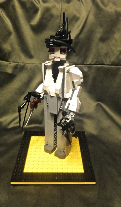 LEGO MOC - 16x16: Character - Edward Scissorhands: На основании 16x16