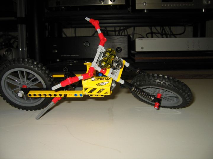 LEGO MOC - Mini-contest 'Lego Technic Motorcycles' - Лёгкий чоппер