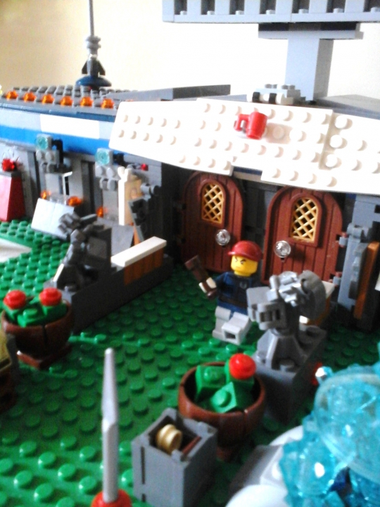 LEGO MOC - LEGO Architecture - КАФЕ 'ШИК'