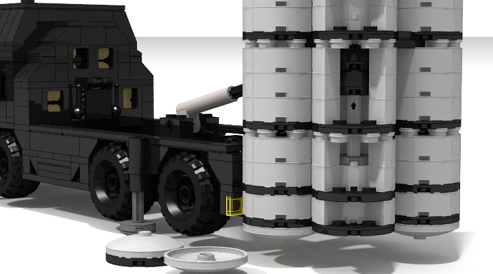 LEGO MOC - LDD-contest '20th-century military equipment‎' - Air Defense Missile Systems S-300PS