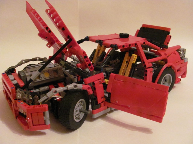 LEGO MOC - Technic-contest 'Car' - Nissan Skyline GT-R R34.