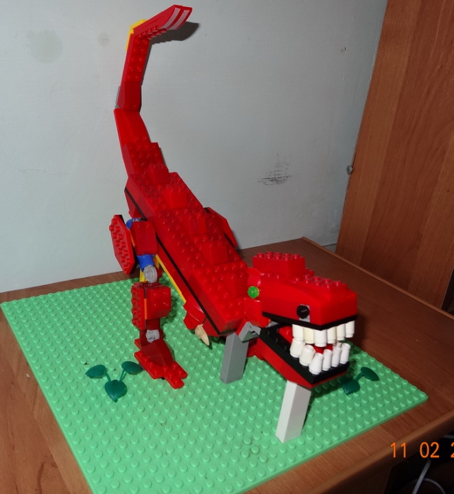 LEGO MOC - Jurassic World - Аллозавр