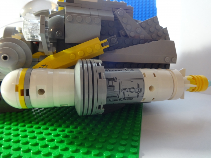 LEGO MOC - Submersibles - Глубоководный исследовательский батискаф: <br />