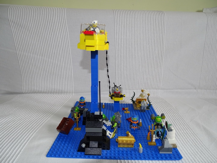 LEGO MOC - Submersibles - Исследование подводного дна