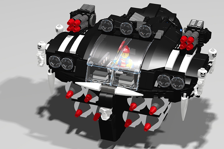 LEGO MOC - Submersibles - Черная борода: - Сегодня я расскажу Вам о нашей новейшей сверхмалой подводной лодке - 'Черная борода'. Эта малышка относится к классу ударно-диверсионных субмарин. Свое название получила из-за увеличенного киля, служащего основанием для крепления торпедных аппаратов и придающего подводной лодке повышенную остойчивость.