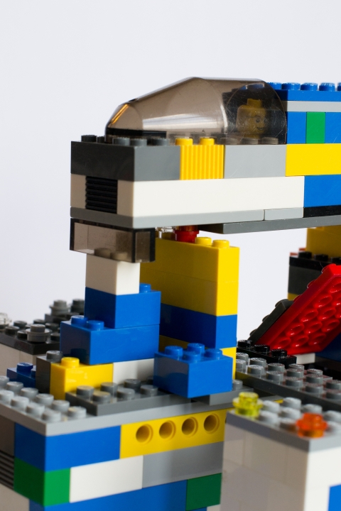 LEGO MOC - Submersibles - ПОДВОДНАЯ СТАНЦИЯ ДЛЯ ИССЛЕДОВАНИЯ ОКЕАНА: Кабина подводной лодки крупным планом