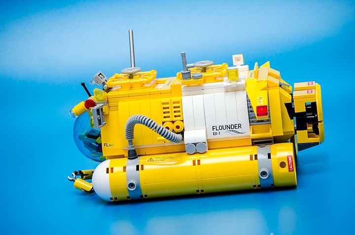 LEGO MOC - Submersibles - FLOUNDER EX-1