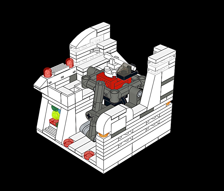 LEGO MOC - Battle of the Masters 'In cube' - Cosmonaut Training Centre