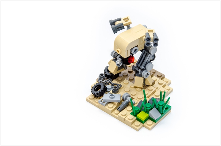 LEGO MOC - Battle of the Masters 'In cube' - DESERT STRIKE