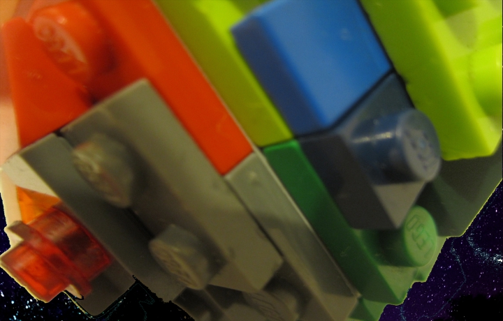 LEGO MOC - Инопланетная жизнь - Оpponunt-13. Линия контраста.: И выбрали точкой посадки место, где пересекаются все стихии Оппаунта.