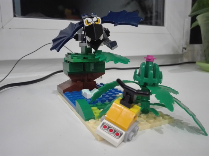 LEGO MOC - Инопланетная жизнь - Инопланетная доисторическая жизнь