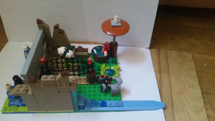 LEGO MOC - Инопланетная жизнь - Планета 'Земля змей' : 15.Финальное фото работы. 