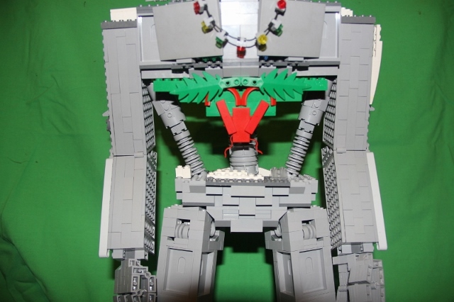 LEGO MOC - New Year's Brick 2016 - Дед Мороз Нуи: Перед тем, как показать маторанам себя, он облачился в одеяние некого Деда Мороза с планеты, которую он недавно исследовал.