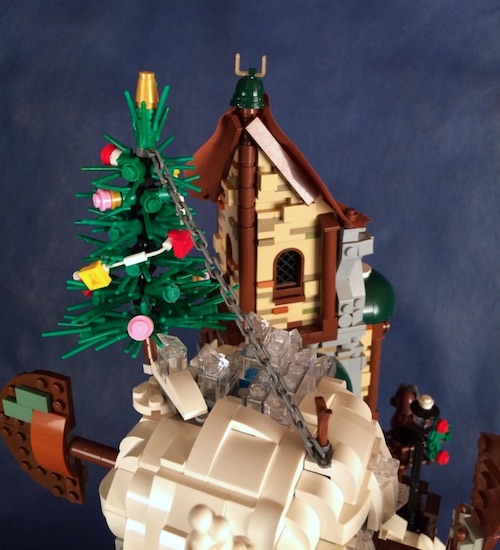 LEGO MOC - New Year's Brick 2017 - Фэнтези Новый Год 