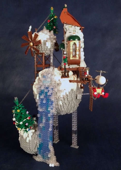 LEGO MOC - New Year's Brick 2017 - Фэнтези Новый Год 