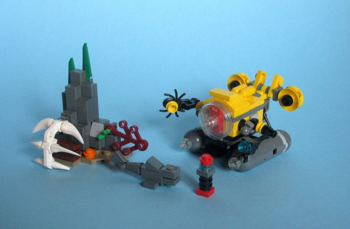 LEGO MOC - Contests of miniatures. DEEP SEA SUBMARINE - Deep Sea Submarine