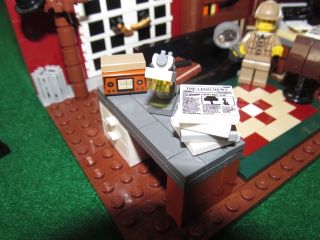 LEGO MOC - Detective Contest - Детективное агенство 'Лунный свет'.