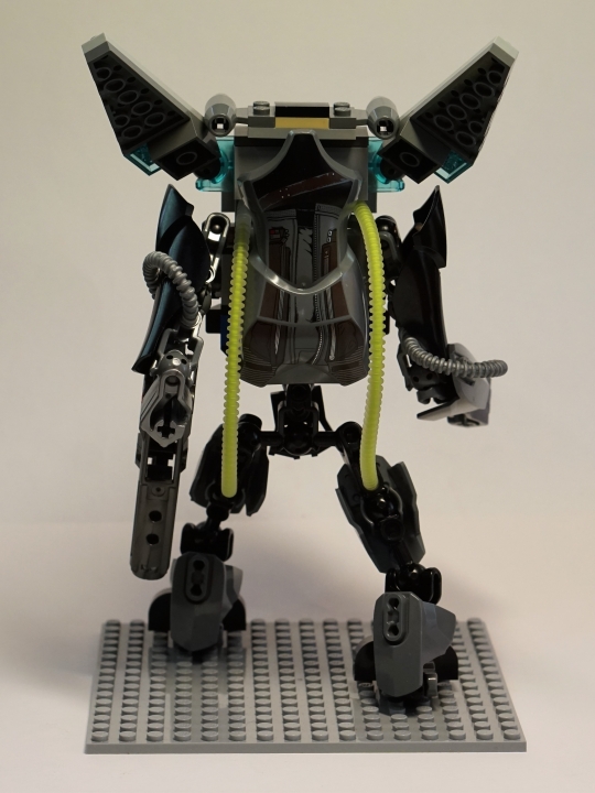 LEGO MOC - 16x16: Mech - Paratrooper - десантный мех