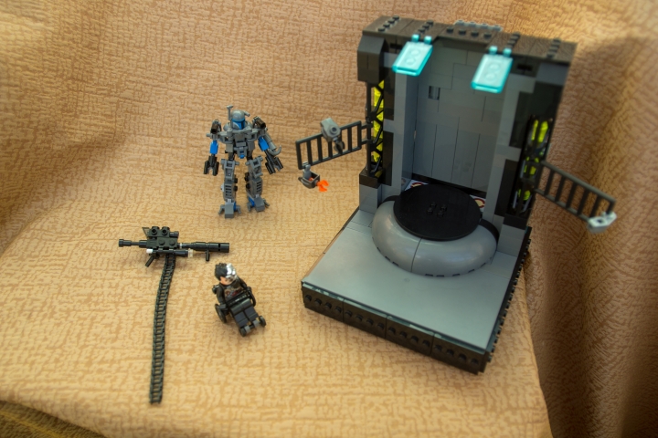 LEGO MOC - 16x16: Mech - Только в мехе я почувствую себя живым.
