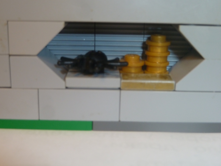 LEGO MOC - 16x16: Duel - Поединок Гарри Поттера и Волан-де-морта.: Пещерка с паучком и золотом.