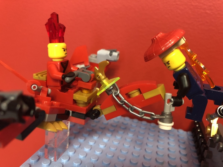 LEGO MOC - 16x16: Duel - Воздушный поединок