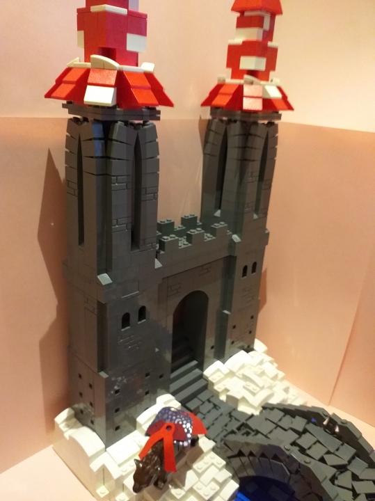 LEGO MOC - New Year's Brick 2020 - Красавица и Чудовище. Чудесное Рождество