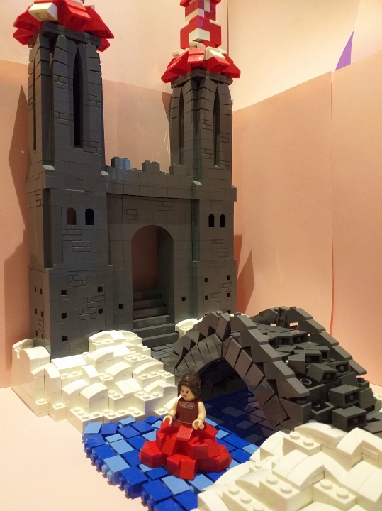 LEGO MOC - New Year's Brick 2020 - Красавица и Чудовище. Чудесное Рождество