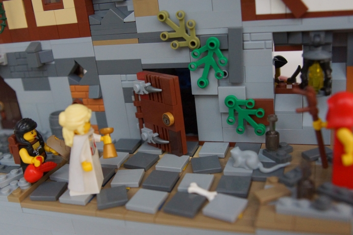 LEGO MOC - Младшая лига. Конкурс 'Средневековье'. - Городские куранты