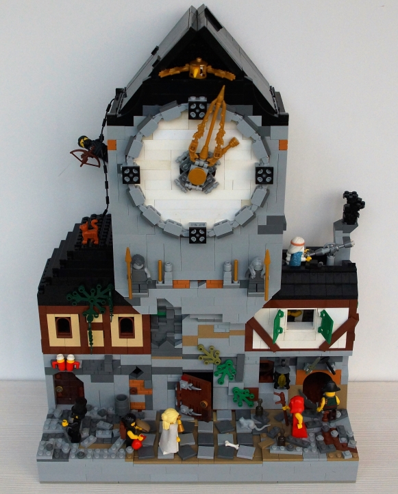 LEGO MOC - Младшая лига. Конкурс 'Средневековье'. - Городские куранты: Спасибо за внимание и голос ;)
