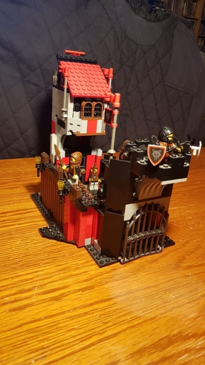 LEGO MOC - Младшая лига. Конкурс 'Средневековье'. - Триумф Волков?